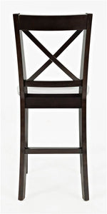 Jofran Inc. Simplicity X-Back Counter Stool (Set Of 2)