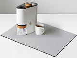 Coffee Maker Mat for Countertops, Coffee Bar Accessories Fit Under Coffee Machine Mat, 19x12 Rubber Backed Coffee Pots, Table Ma