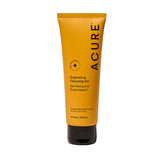 Acure Brightening Cleansing Gel - Vegan Face Scrub, Gentle Facial Cleanser for Radiant Skin with Pomegranate, Blackberry & Acai 