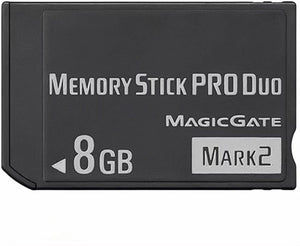MS 8GB Memory Stick PRO Duo (Mark 2) for PSP Accessories MS Memory Cards 