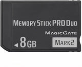 MS 8GB Memory Stick PRO Duo (Mark 2) for PSP Accessories MS Memory Cards 