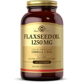 Solgar Flaxseed Oil 1250 mg, 100 Softgels Organic, ColdPressed Omega 3 Essential Fatty Acids Supports Heart, Immune & Skin 