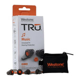 Westone TRU Music Earplugs - Reusable High-Fidelity 10 dB Earplugs for Concerts & Musicians, Universal Fit with Acoustic Filters