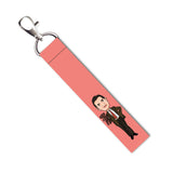Isee 360 Cartoon Hero Lanyard Bag Tag With Swivel Lobster For Gift Luggage Bags Backpack Laptop Bags Students Employees L X H 5 