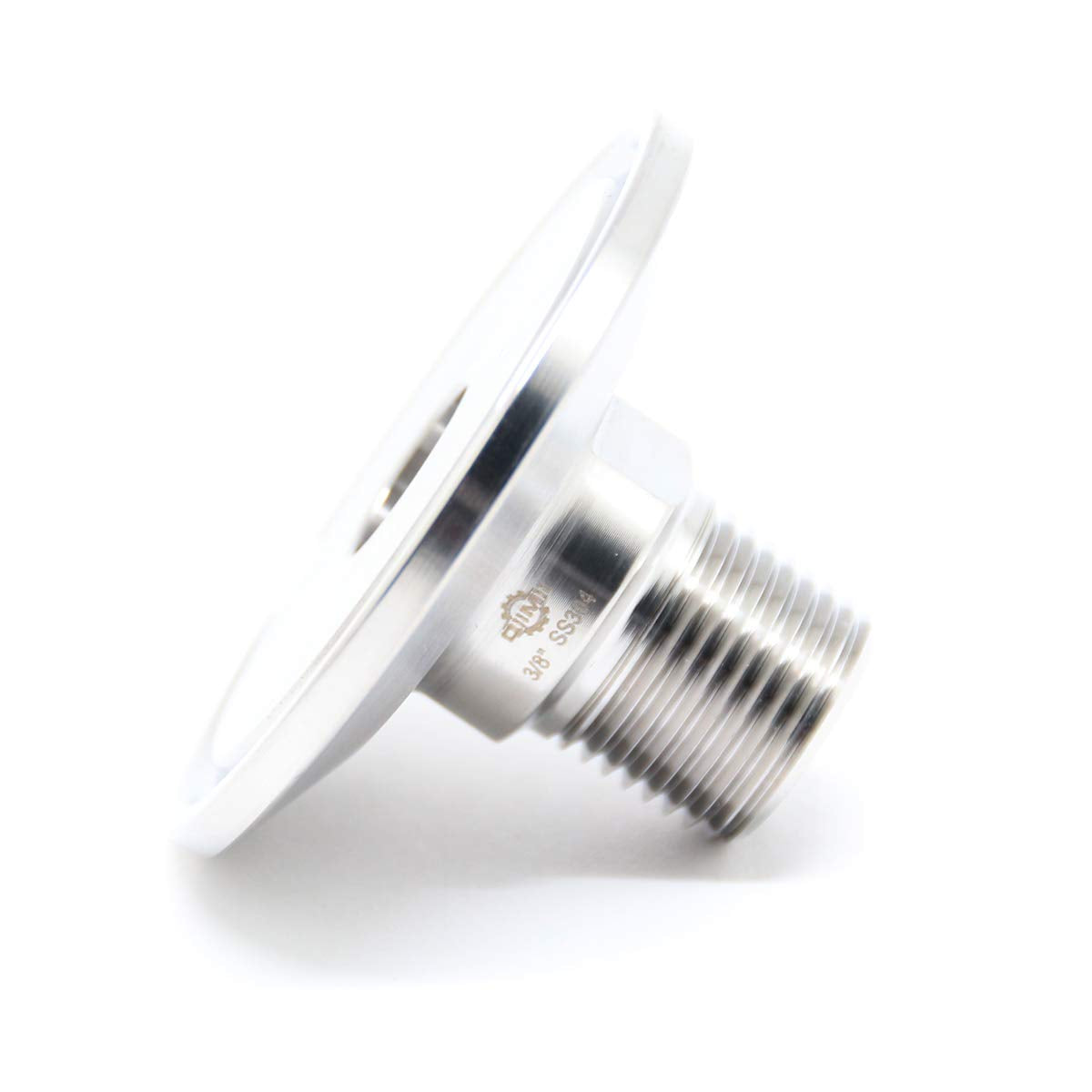 1.5 Tri Clamp Tri Clover Fittings To Npt 3/8 Male Thread Adaptor Ss304