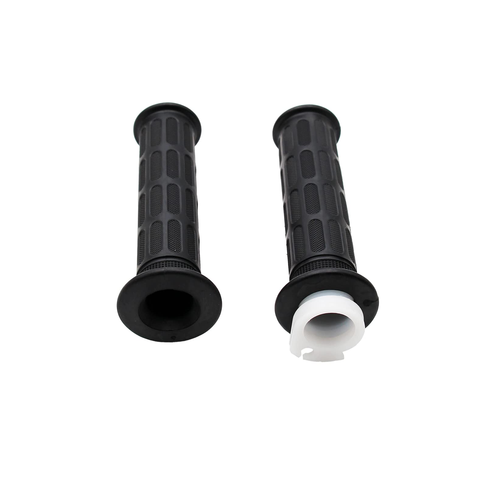 1 Set 7/8 Throttle Handle Bar Twist Hand Grips Fit For Motorcycle Atv Scooter