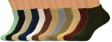 Kridez Formal Ankle Length Cotton Socks Pack Of 12 Pair, WomenS And MenS Modern Free Size Comfortable Socks Ideal For Sports R