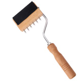 Gooseneck Webbing Stretcher, Wood Handle Upholstery Webbing Tool Professional Upholstery Puller for Carpet Canvas Leather Stretc