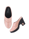 Shoetopia Stylish Smart Casual Peach Pumps For Women & Girls /Eu38,Peach,5,B0DTG89Z5L
