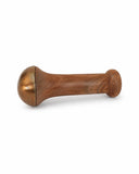 De Kulture Works Handcrafted Kansa Wand Face And Body Massager With Natural Wooden Handle For Detoxification & Deep Relaxation