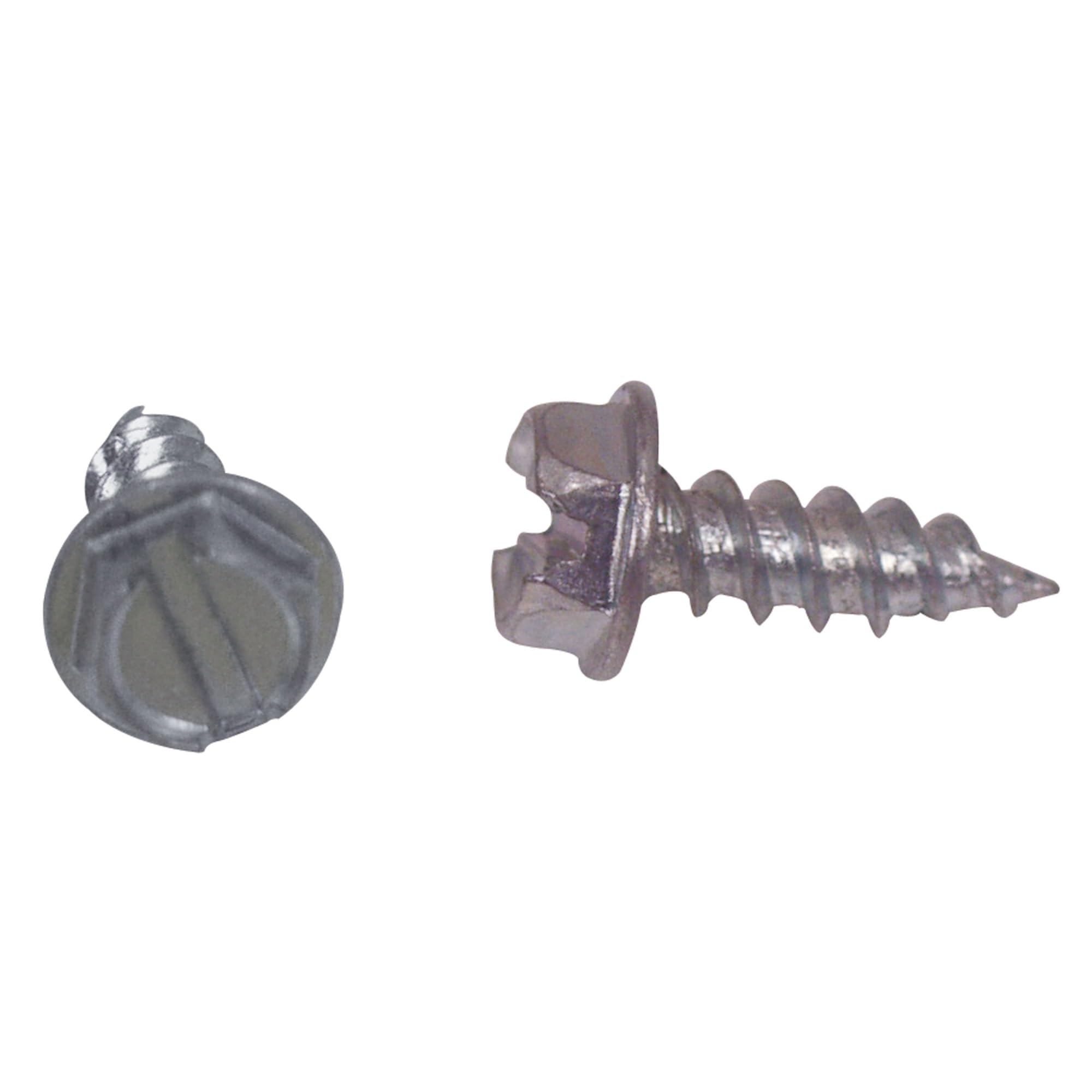 Ap Products 012-Tr1000 8 X 3/4 Mh/Rv Unslotted Hex Washer Head Screw, Pack Of 1000 - 3/4, Zinc