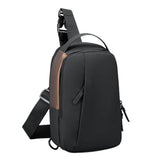 Bravik Sling Crossbody Bag For Men, Bag For Men & Women, Adjustable Strap AntiTheft Chest Bags With Usb Charger Port For Casual
