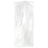 100 Pack Garment Bag Transparent Clothing Dust Cover Storage Bag Suitable for Wedding Dresses Long Skirts Windbreakers Down Jack