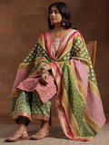 Libas Women'S Pure Cotton Printed Kurta Set (366170R Pink