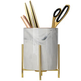 SIEBOLD Pen Holder for Desk Cute &Home and Office Decor for Makeup Brush Holder Cup, Stationery Holder, School