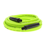 Flexzilla Air Hose, 1/4 in. x 25 ft., 1/4 in. MNPT Fittings, Heavy Duty, Lightweight, Hybrid, ZillaGreen HFZ1425YW2
