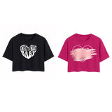 Toplot Tops For Women || Western Tops For Woman Stylish || Crop T-Shirt Western Pack Of 2 (Combo-Top-5256-Blk-Pnk-Xs),Black-Pink,,B0F6NM84PP