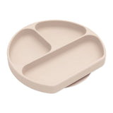 Bumkins Toddler and Baby Suction Plate, Silicone Divided Grip Dish, Babies and Kids, Baby Led Weaning, Children Feeding Supplies