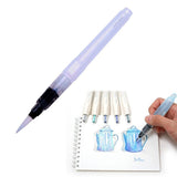 JoyGlobal 1 Piece White Refillable Water Brush Pen for Watercolor Painting & Various Other Purpose