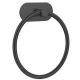 Self-Adhesive Towel Ring for Bathroom, No Drilling Stainless Steel Rustproof Hand Towel Holder, Wall Mounted Bathroom & Kitchen 