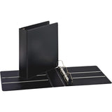 Sparco 26967 SlantD Ring Binder, Poly, 1Inch Cap,11Inch x81/2Inch ,BK