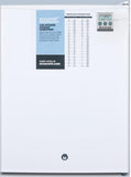 ACCUCOLD FF28LWHPLUS2 Compact All-Refrigerator - White; 2.4 Cu.Ft.; Automatic Defrost; Factory Installed Lock; CARB Compliant; R