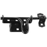 National Hardware N165506 Sliding Bolt Door & Gate Latch, Steel, Coated with WeatherGuard Protection, Black