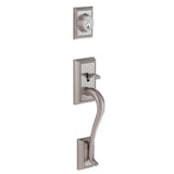 Schlage F58 ADD 620 Addison Exterior Handleset with Deadbolt, Antique Pewter (Exterior Half Only)