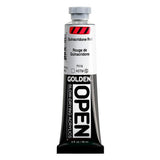 OPEN SlowDrying Acrylics by GOLDEN, Quinacridone Red, 2 fl oz. tube, Professional Acrylic Paint, Transparent