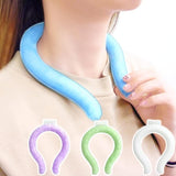 Kelexx Reusable Neck Cooler Ice Ring For Kids & Adults Wearable Cooling Ring For Outdoor Sports, Heat Relief, And Fever Eco