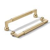 khtumeware 10-Pack 6-Inch(152mm) Satin Brass Cabinet Pulls,Heavy-Duty Brushed Brass Handles for Kitchen Cabinets, Cupboards, Dra