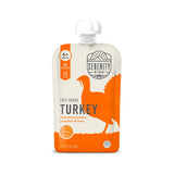 Serenity Kids 6+ Months Baby Food Pouches Puree with Ethically Sourced Meat & Organic Veggies - 3.5 Ounce BPA-Free Pouch - Free 