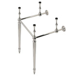 Kingston Brass VPB30166 Edwardian Brass Console Sink Legs, Polished Nickel