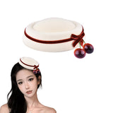 Decorative Hat Hair Clip Christmas Hair Accessories for Women Girls Party Favor Barrette Hat Prom Festival Tea Party Hats Small 