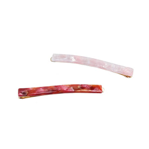 MIAO JIN 14 Pcs Hair Clips Bobby pins Acetate Barrettes Hair Accessories Fashion Geometric Bobby Hair Clips (7 Design)