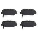 ECCPP D1432-8549 4pcs Front Semi Metallic Disc Brake Pad Set Fit For Hyundai Azera 2012-2017,For Hyundai Santa Fe 2010-2012,For 
