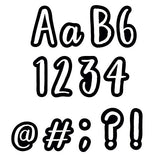Bold & Bright Classroom Caf 4 Designer Letters, 212 Per Pack, 3 Packs