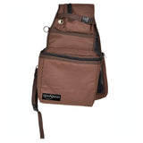 Reinsman Insulated Leakproof Cooler Saddle Bag with Additional Cantle Bag and Straps, Brown
