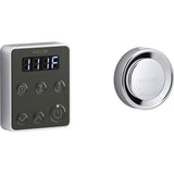 Kohler K-5557-CP Invigoration Series Steam Generator Control Kit, Polished Chrome