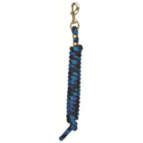 Weaver Leather Poly Lead Rope , Navy/Blue/Turquoise, 5/8 x 10'