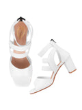Shoetopia Women'S Heeled Sandal-7 Kids Uk (Acp-White)-Eu40,White,7,B0D2TVK64X