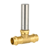 EFIELD MH-361T 1/2-Inch Copper Press Connection Tee,Stainless Steel Water Hammer Arrestor