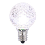 Vickerman G30 Faceted Led Purewht Bulb E12 25/Box - Xledg3P-25