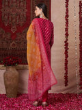 Gosriki Women'S Rayon Viscose Printed Straight Kurta With Pant & Dupatta (Subhi Pink-Vks04-Gs_Xl_Pink_X-Large),Pink,,B0DV4D1MG6