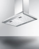 30 Wide Wall-Mounted Range Hood, Ada Compliant
