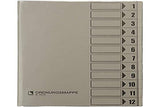 Bene 83800GR Folder with Protective Cover, Grey