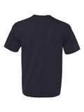 Bayside Usa-Made 100% Cotton Short Sleeve T-Shirt - Navy, Xl
