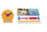 Navnirmiti Student Clock And Number Balance Educational Toy | Educational Combo Play Kit (Combo Pack)