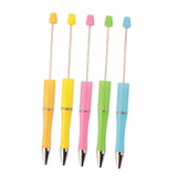 Enakshi Creative Bead Pen 1.0mm Ball Pen Crafting Pens for Exam DIY Making Gift Draw 5pcs 1.0mm|Collectibles | Pens & Writing In