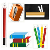 Pretty UR Party Back to School Theme Paper Cutouts for Birthday Parties, Back to School Party Supplies dcor, Birthday Party Deco